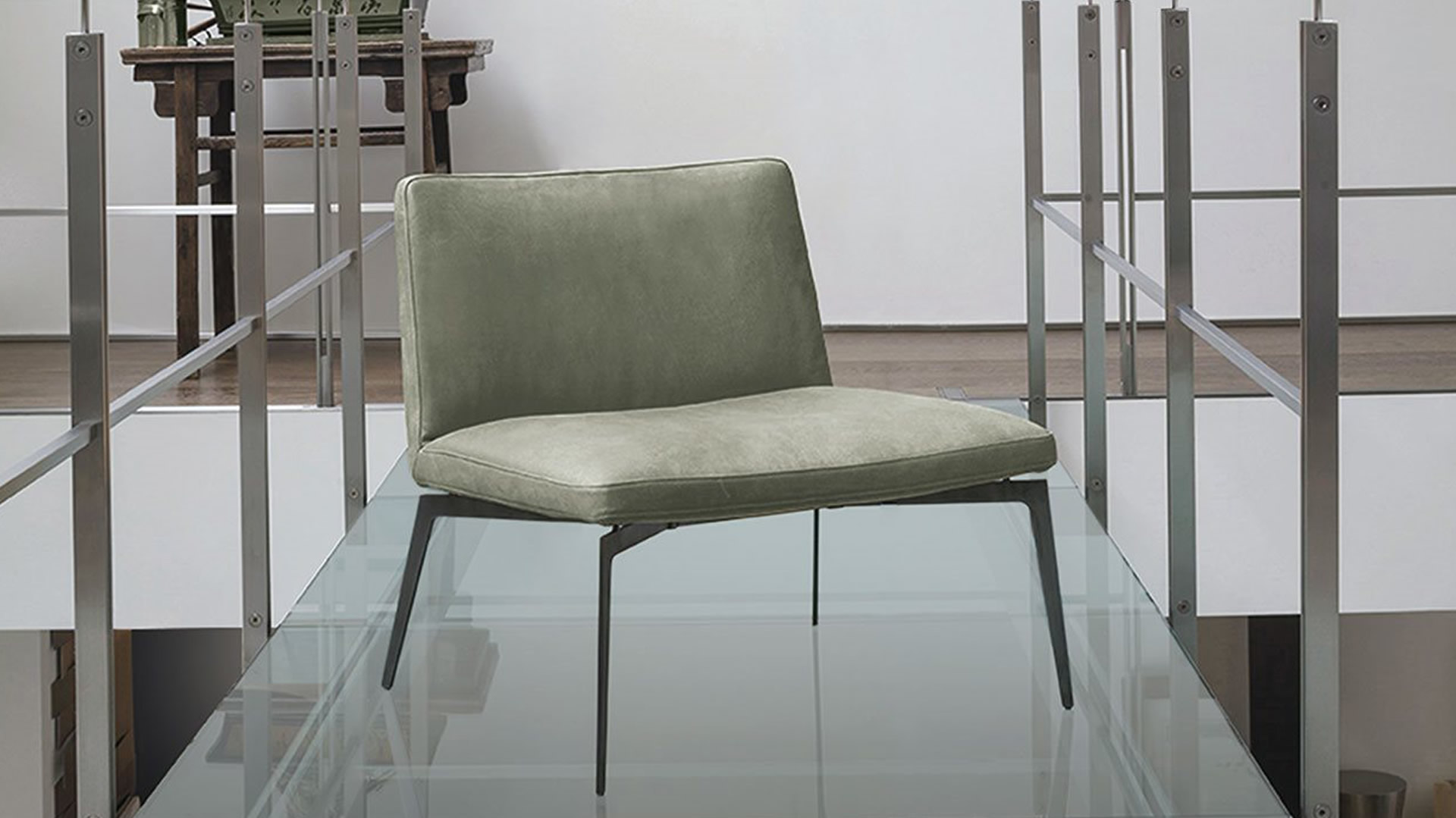 Alivar Flexa Lounge Chair Green