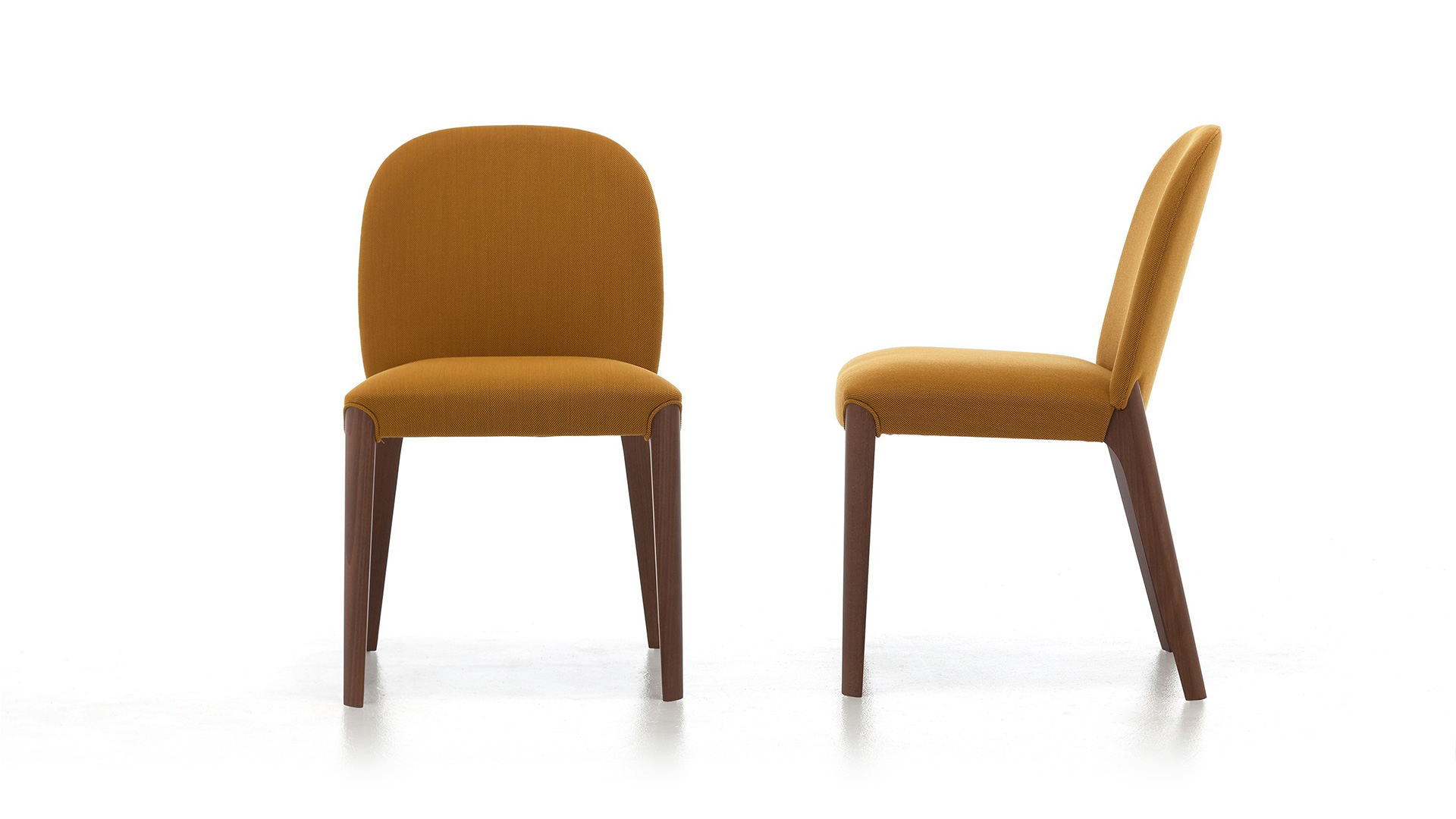 Very Wood Bellevue Orange Chairs